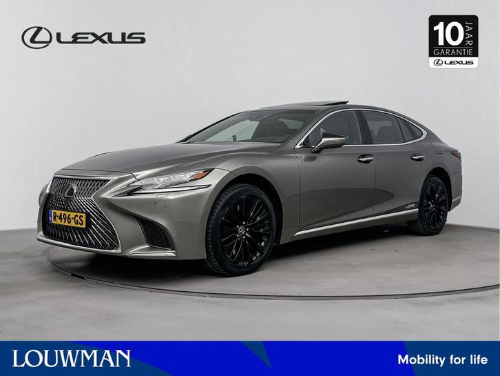 Lexus LS 500h AWD President Line | Mark Levinson | Stoelmass, Auto's, Lexus, Bedrijf, Te koop, LS(-H), 360° camera, 4x4, ABS, Adaptive Cruise Control
