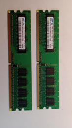 Samsung 512MB 1Rx8 PC2 4200U-444-12-D3 Ram Memory M378T6553C, Gebruikt, Ophalen of Verzenden