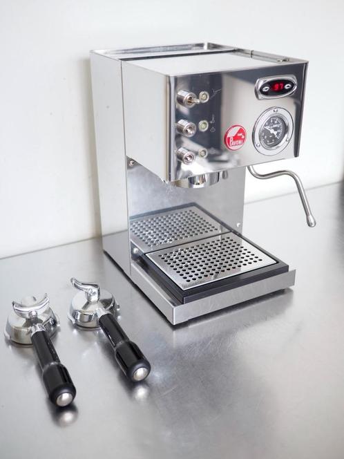 La Pavoni Casabar PID Steel espressomachine gereviseerd, Witgoed en Apparatuur, Koffiezetapparaten, Refurbished, Gemalen koffie
