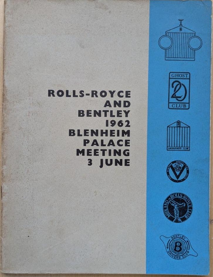 Rolls-Royce en Bentley. Old-timers. Benheim Palace Meeting, Boeken, Auto's | Boeken, Gelezen, Overige merken, Ophalen of Verzenden