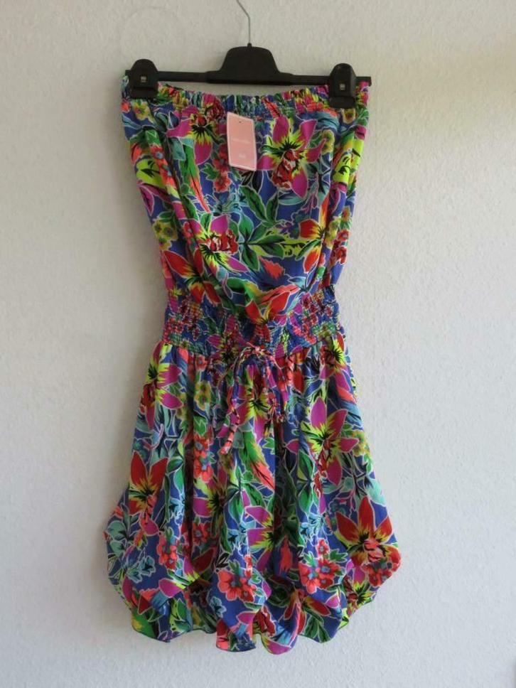 hunkemoller strapless strandjurk maat S Rio Blue (nieuw), Kleding | Dames, Badmode en Zwemkleding, Nieuw, Overige typen, Blauw