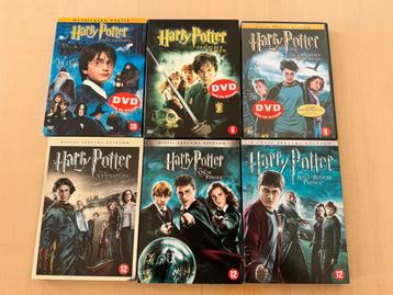 Harry Potter DVD Boxset (6 Films) beschikbaar voor biedingen