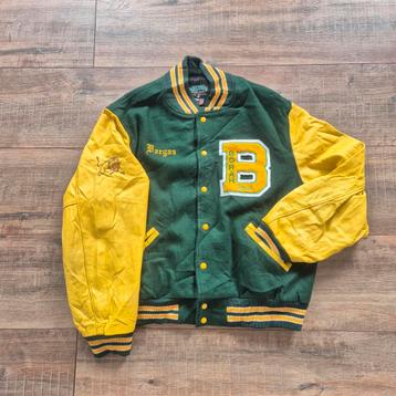 Rare letterman Lion Borah varsity jacket wool leather beschikbaar voor biedingen