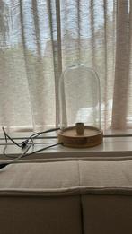 Stolp tafellamp, Huis en Inrichting, Lampen | Tafellampen, Ophalen, Zo goed als nieuw, Glas, Minder dan 50 cm