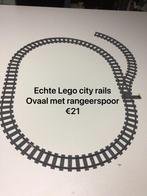 Lego City Rails Ovaal met Rangeerspoor, Ophalen of Verzenden, Zo goed als nieuw, Losse stenen, Lego