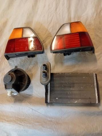 VW Golf 2 - 2 achterlichten, kachelradiateur en aanjager beschikbaar voor biedingen