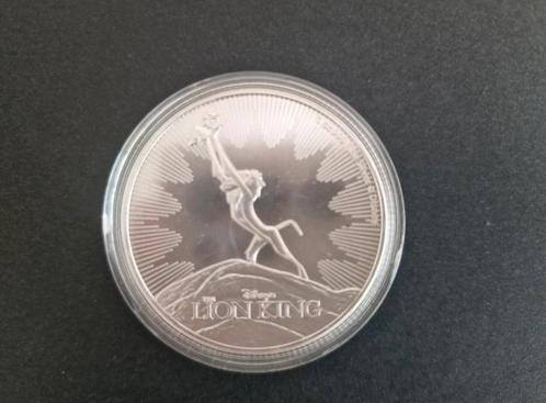 1oz zilver Niue – Disney Lion King 2020 - (oplage 25.000), Postzegels en Munten, Edelmetalen en Baren, Zilver, Ophalen of Verzenden