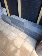 Linia Excellence 15x15x60 Grijs/zwart borderblokken 8st, Tuin en Terras, Ophalen, Zo goed als nieuw, Beton
