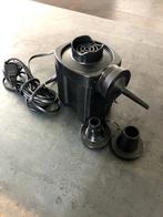 Electrische luchtpomp met 3 mondstukken zgan, Caravans en Kamperen, Ophalen of Verzenden, Zo goed als nieuw, Elektrisch
