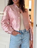 Pinkaboo, Roze JoshV, Josh V bomberjas, jasje in L, Maat 42/44 (L), Nieuw, Ophalen of Verzenden, Jasje