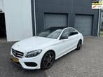 Mercedes-Benz C-klasse 180 Sport Edition ///AMG Pano 2018, Automaat, 65 €/maand, Wit, Bedrijf