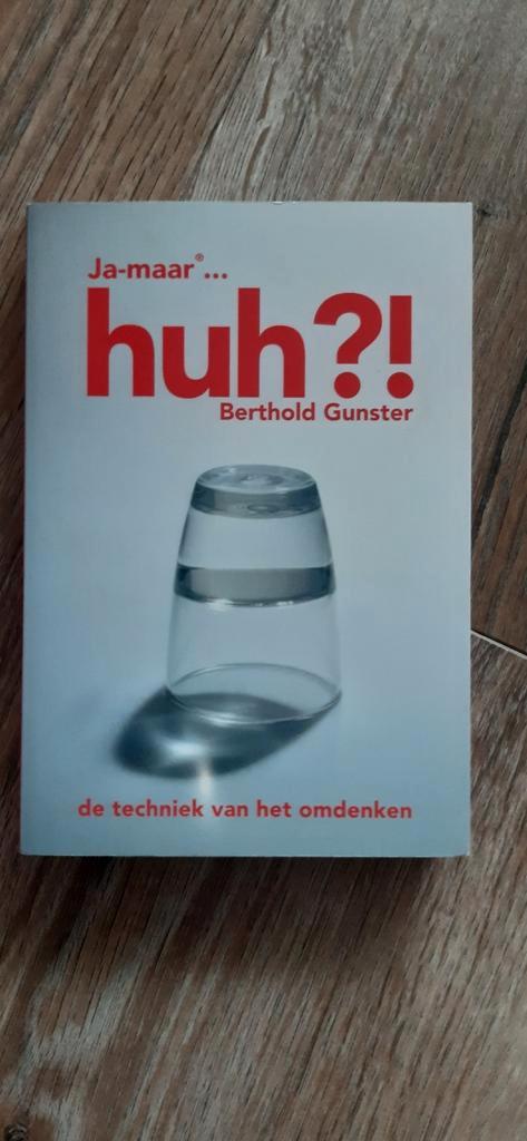 Berthold Gunster - Huh?!, Boeken, Psychologie, Zo goed als nieuw, Ophalen of Verzenden