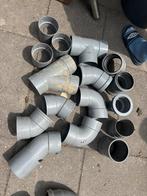 Pvc afvoerstukken, Bochten, Gebruikt, Pvc, Ophalen of Verzenden