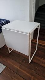 Opklaptafel, Huis en Inrichting, Tafels | Eettafels, Ophalen, Kunststof, Gebruikt, 50 tot 100 cm