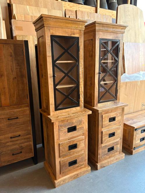Buffetkasten mangohout, direct leverbaar massief mango, Huis en Inrichting, Kasten | Buffetkasten, Nieuw, Ophalen of Verzenden