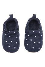 H&M baby slof sloffen blauw schoen schoenen pantoffels 16 17, Schoentjes, Jongetje of Meisje, H&M, Nieuw