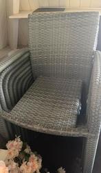 Rattan tuinstoelen, Tuin en Terras, Tuinstoelen, Ophalen of Verzenden, Zo goed als nieuw, Kunststof