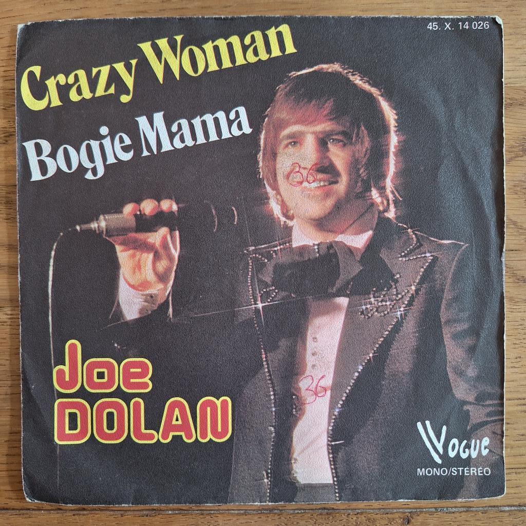 Joe Dolan - Crazy Woman (084), Cd's en Dvd's, Vinyl Singles, Ophalen of Verzenden, Gebruikt, Pop
