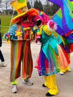 Prachtige kleurrijke loopgroep 9 personen!, Kleding | Dames, Carnavalskleding en Feestkleding, Ophalen of Verzenden