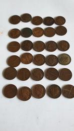 0802 setje van 5 nederlandse centen 0.01 Uit 1948, Postzegels en Munten, Munten | Nederland, Verzenden, Koningin Juliana