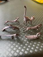 Zilverplated dierfiguren gestileerd, Verzamelen, Beelden en Beeldjes, Ophalen of Verzenden, Dier