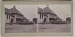 stereofoto Station Meester Cornelis Jakarta Nederlands-Indië, Gebruikt, Verzenden, Foto, Voor 1940