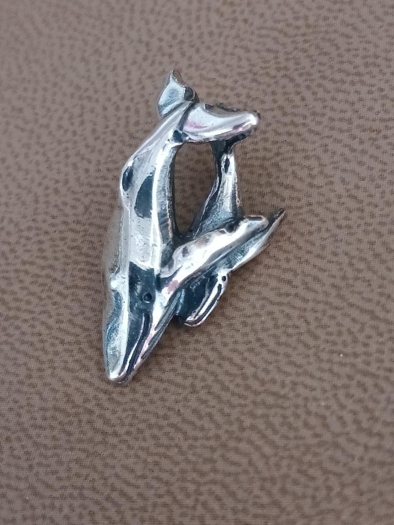 Trollbeads Walvissen (TAGPE-00012), Sieraden, Tassen en Uiterlijk, Bedels, Nieuw, Trollbeads, Zilver, 1 bedel, Ophalen of Verzenden