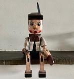 Decoratieve antieke houten Pinokkio pop, Ophalen of Verzenden