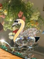 Zwaan met Swarovski Kristal, Ophalen of Verzenden, Nieuw, Overige kleuren, Overige materialen