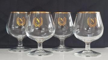 5 NAPOLEON COGNAC GLAZEN beschikbaar voor biedingen