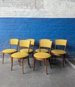 6 Deense design stoelen Søren Willadsen, Vejen, 1960s, Huis en Inrichting, Stoelen, Ophalen, Hout, Gebruikt, Bruin