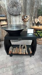 Plancha Big Jack in zwart of cortenstaal, Ophalen, Nieuw, RJRoyal Living, Met accessoires