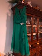Groen jurkje yessica van c&a, Kleding | Dames, Gelegenheidskleding, Ophalen of Verzenden, Zo goed als nieuw