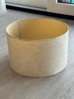 Gele lampenkap, Huis en Inrichting, Lampen | Lampenkappen, Ophalen of Verzenden, Zo goed als nieuw, Rond, Minder dan 25 cm