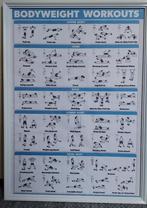 fitness posters 6 stuks, Ophalen, Zo goed als nieuw, Benen, Overige typen