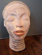 Afrikaans hoofd  van terracotta, Huis en Inrichting, Ophalen of Verzenden