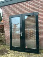 Hardhouten tuinders 1695x2145 mm, Doe-het-zelf en Verbouw, Deuren en Horren, Ophalen, Gebruikt, 120 cm of meer, Buitendeur