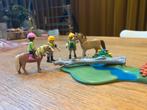 Playmobil paarden en beekje, Ophalen of Verzenden, Los playmobil