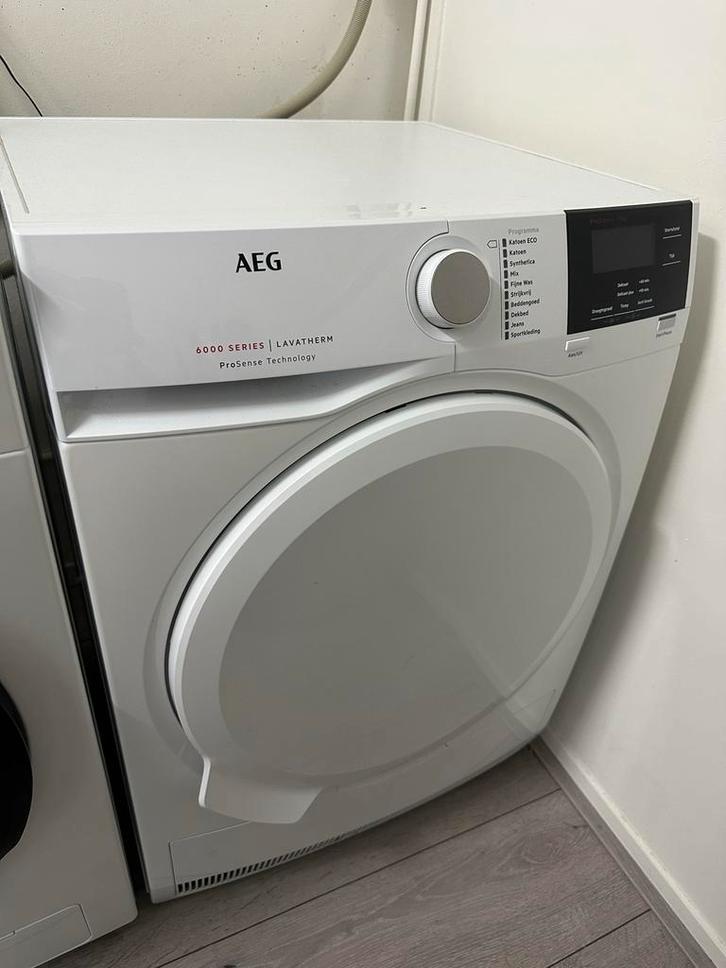 AEG Lavatherm 6000 Droger - Uitstekende Staat!, Witgoed en Apparatuur, Wasdrogers, Zo goed als nieuw, Condens, Voorlader, 6 tot 8 kg