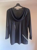 Zwart/koningsblauw magna tuniek maat 44/46, Kleding | Dames, Ophalen of Verzenden, Zo goed als nieuw, Zwart, Blouse of Tuniek