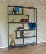 Fonq Vakkenkast Staal/Hout, Ophalen, Met plank(en), 100 tot 150 cm, Zo goed als nieuw