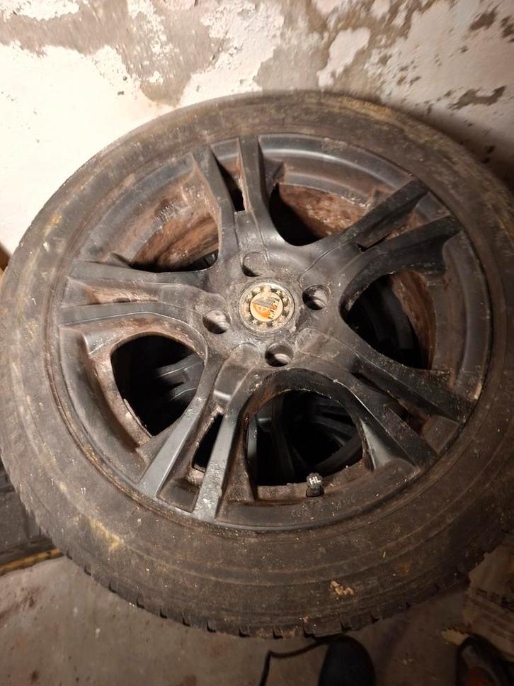 Winterbanden met velgen Citroen DS3, Auto-onderdelen, Banden en Velgen, Banden en Velgen, Winterbanden, Overige maten, Overige