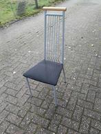 Een bijzetstoeltje kolber metaal en hout, Ophalen, Zo goed als nieuw, Metaal, Eén