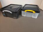 2 really useful boxes 18l  box bak bakken boxxen, Ophalen of Verzenden, Zo goed als nieuw, Doos, Minder dan 35 cm