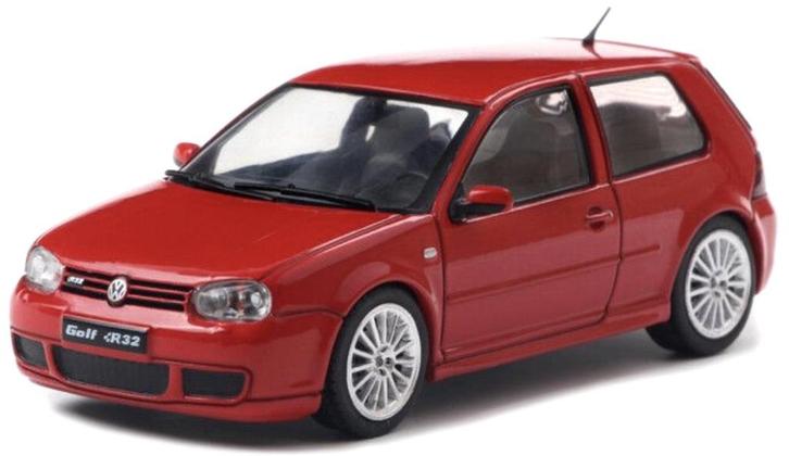 VW Golf Mk.4 R32 2003 rood 1:43 Solido, Hobby en Vrije tijd, Modelauto's | 1:43, Nieuw, Auto, Solido, Verzenden