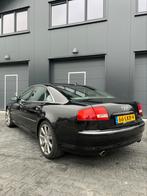 Audi A8 4.2 257KW Quattro AUT 2006 Zwart, Auto's, Automaat, 8 cilinders, 109 €/maand, Zwart