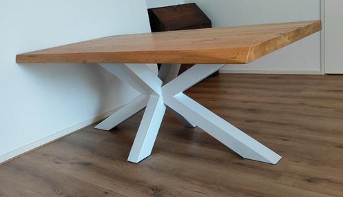 Eettafel, Huis en Inrichting, Tafels | Eettafels, Zo goed als nieuw, 50 tot 100 cm, 200 cm of meer, Vijf personen of meer, Rechthoekig