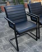 4 stoelen (€15 per stuk + gratis BONUS), Huis en Inrichting, Stoelen, Ophalen, Gebruikt, Zwart, Vier
