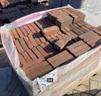 (geb10) 6m² gebakken WF80 Novoton 8cm dik rood/bruin gen., Tuin en Terras, Tegels en Klinkers, Ophalen, Overige materialen, Klinkers