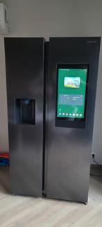 Amerikaanse koelkast Samsung met tablet zgan, Witgoed en Apparatuur, Koelkasten en IJskasten, Ophalen, 200 liter of meer, 60 cm of meer